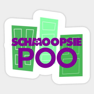 Schmoopsie Poo Sticker